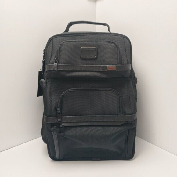 NWT Tumi Alpha 3 Large Ballistic Nylon Laptop Backpack - Picture 1 of 9